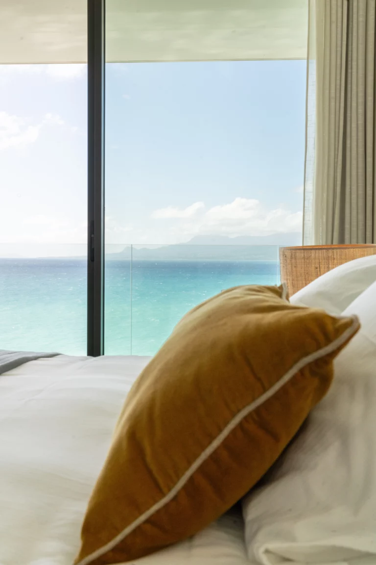 chambre de luxe vue mer en guadeloupe