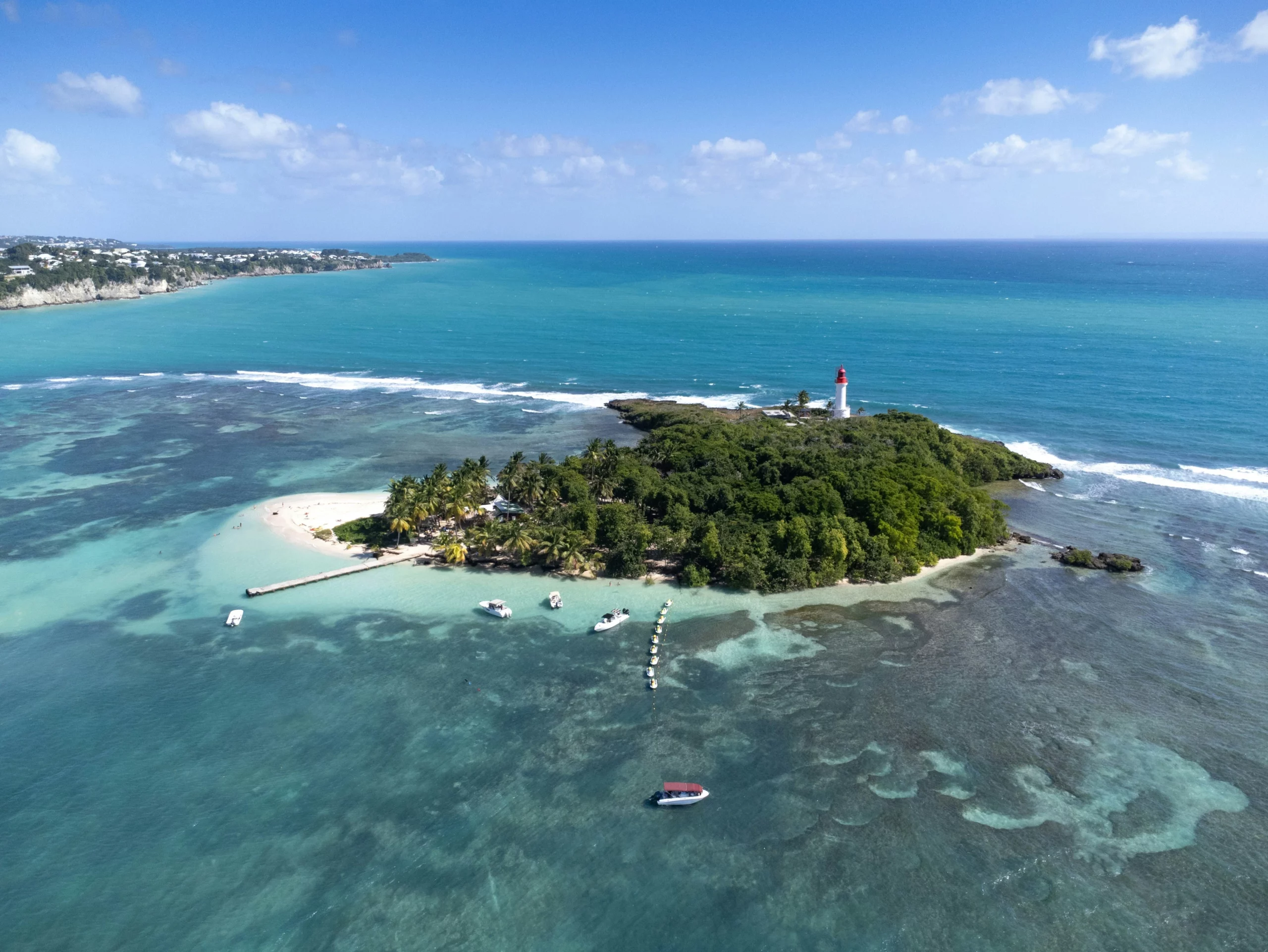 ilet du gosier vue drone